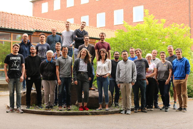 Members of Lund Attosecond Science Center, summer 2018. Photo.